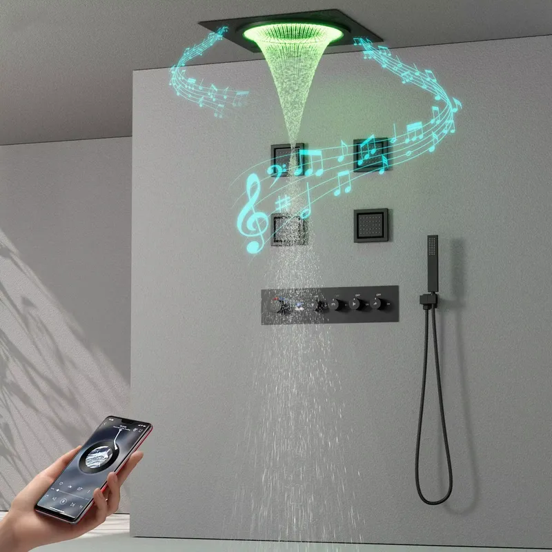Conjunto de Chuveiro LED Intel - Spa & Wellness Centre Lielupe avaliação e preço